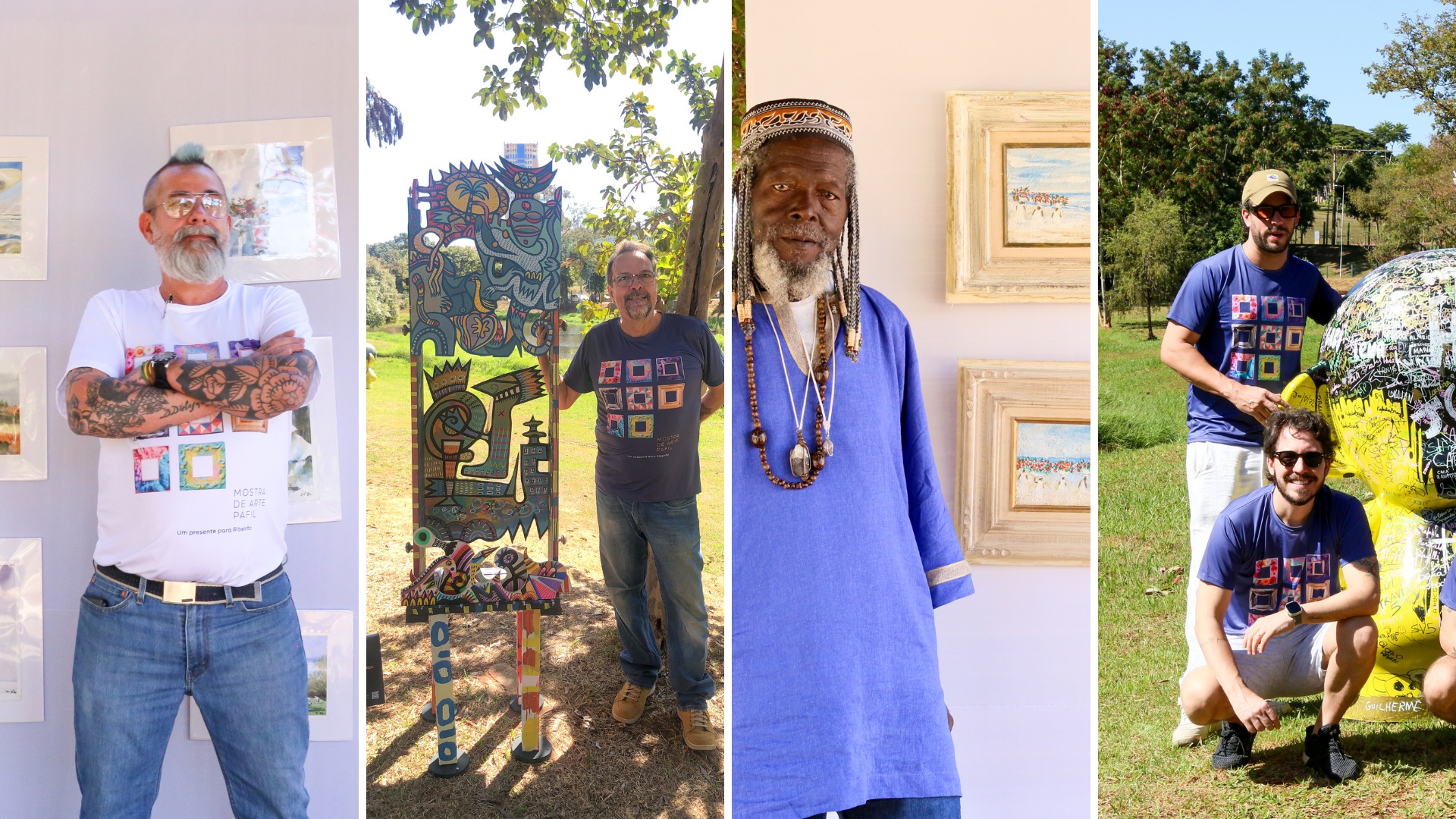 Mostra coletiva reúne oito artistas plásticos de Ribeirão Preto