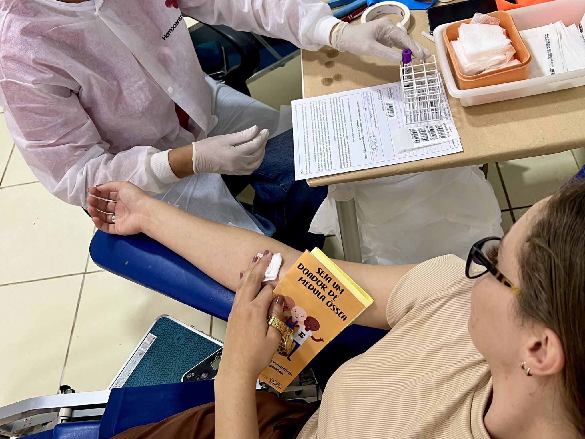 6ª campanha de doação de sangue em parceria com o Hemocentro