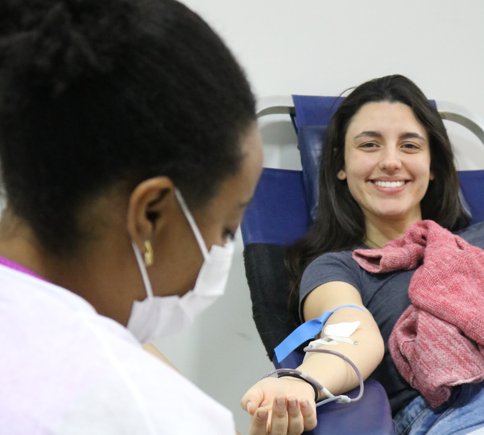 Ação voluntária arrecada bolsas de sangue e cadastra doadores de medula óssea em RP