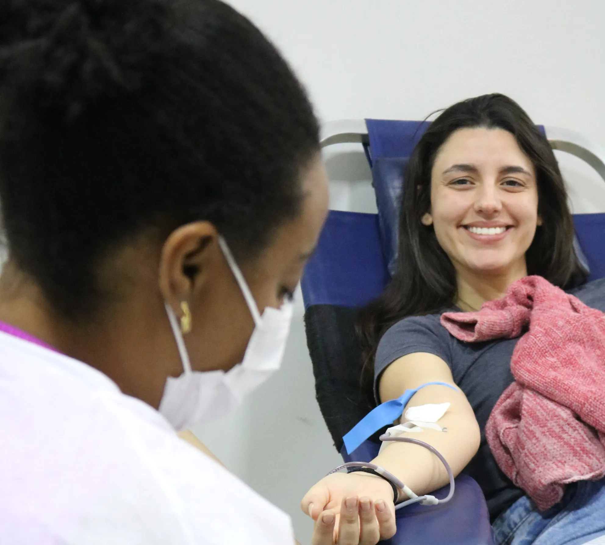 Ação voluntária arrecada bolsas de sangue e cadastra doadores de medula óssea em RP
