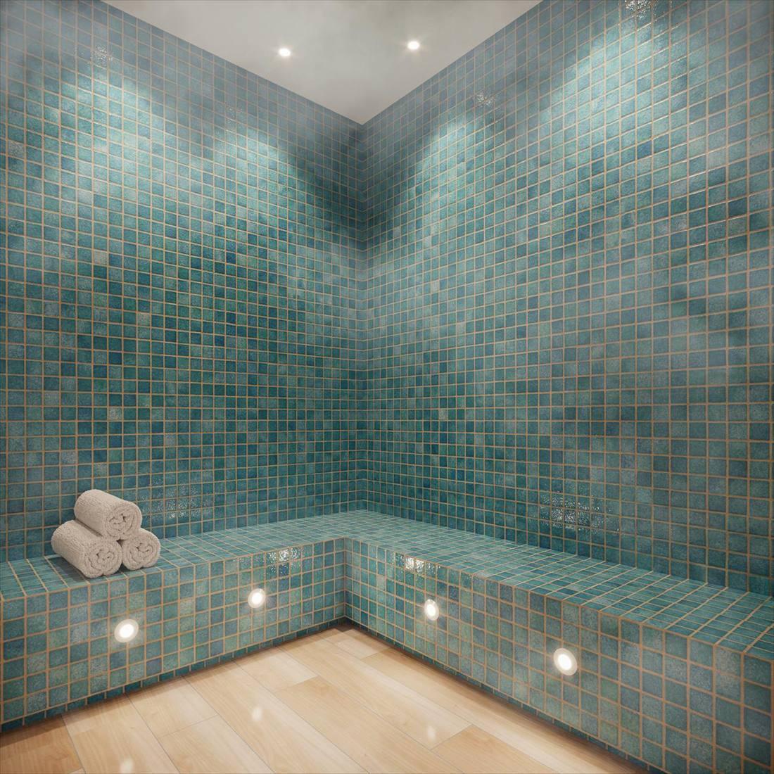 Perspectiva ilustrada da sauna